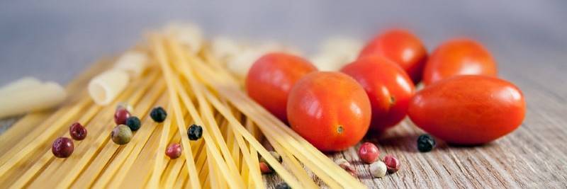 Vitamine: Pasta mit Tomaten