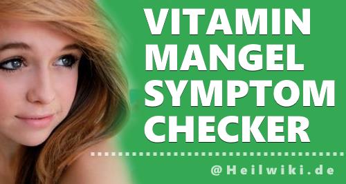 Selbsttest: Vitaminmangel Symptomchecker